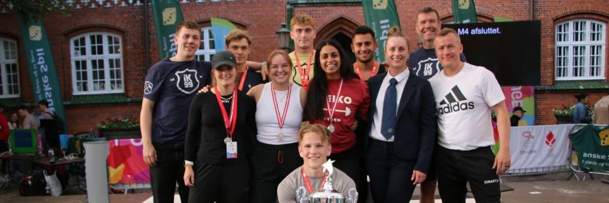 Podiebillede fra DM hold 2024.