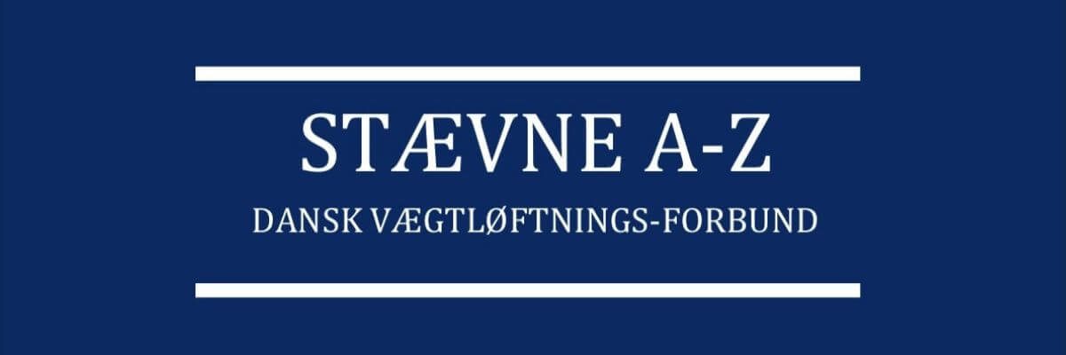 Stævne A-Z forsidebillede.