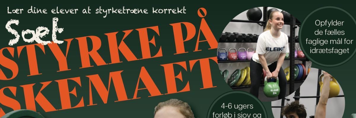 Forsidebillede til Styrke på skemaet.