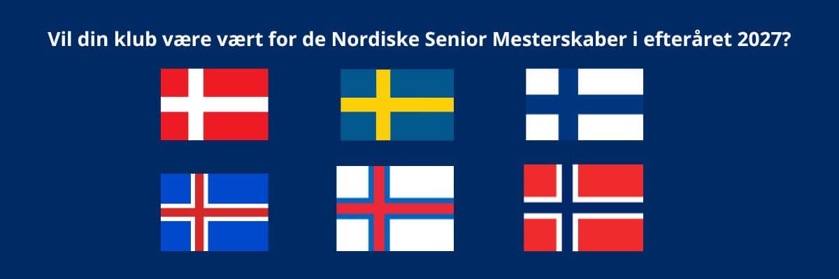 Billede med flag af de 6 nordiske lande.